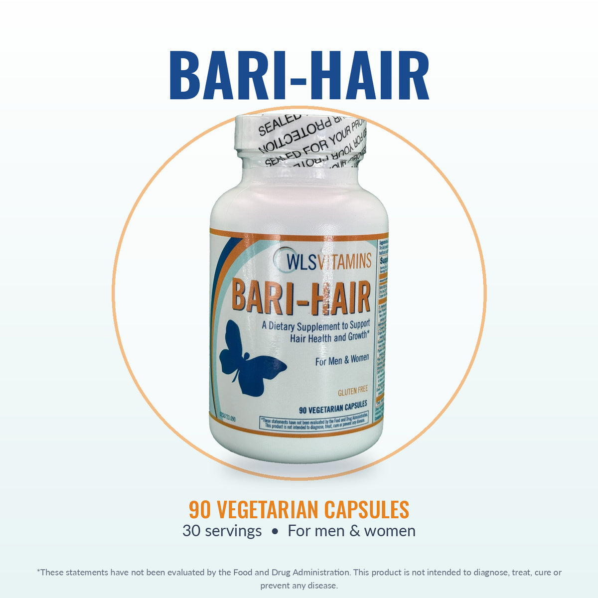 Bari-Hair for Bariatric & GLP-1 Hair Loss Support