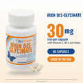 Bariatric Iron Bis-Glycinate with Vitamin C & B12