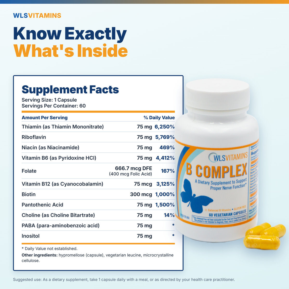Vitamin B Complex with Thiamine for GLP-1 and Bariatric Support