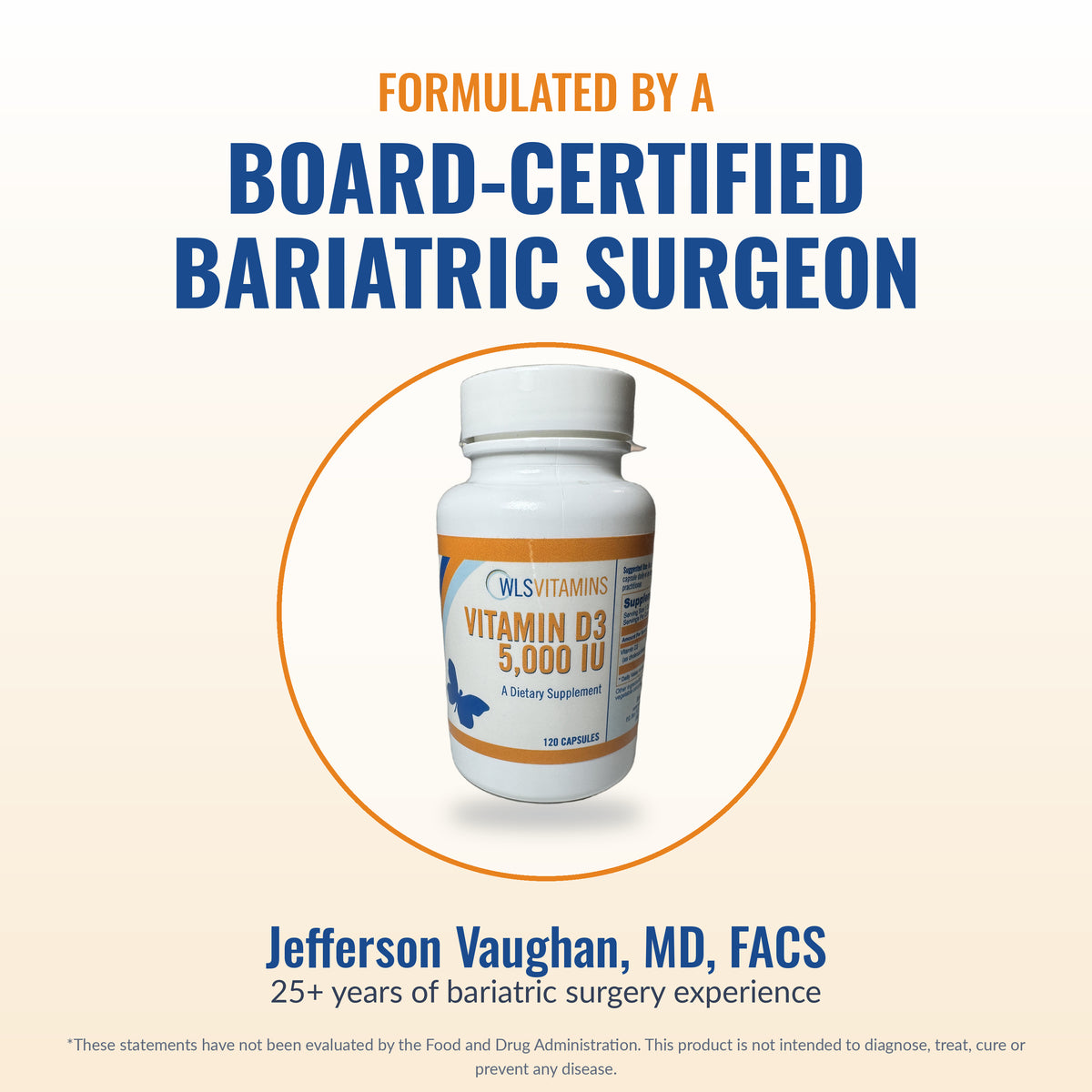 Vitamin D3 5,000 IU for GLP-1 and Bariatric Support| WLSVitamins
