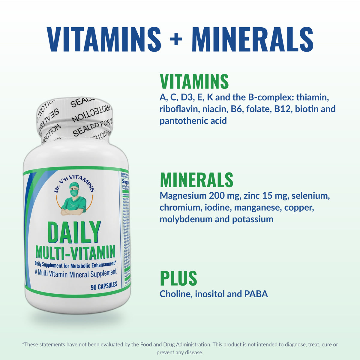 Bariatric Daily Multivitamin | Dr. V’s Vitamins