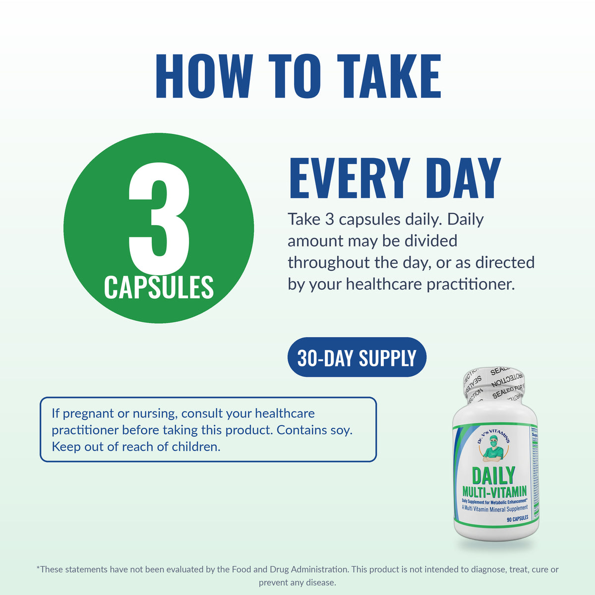 Bariatric Daily Multivitamin | Dr. V’s Vitamins