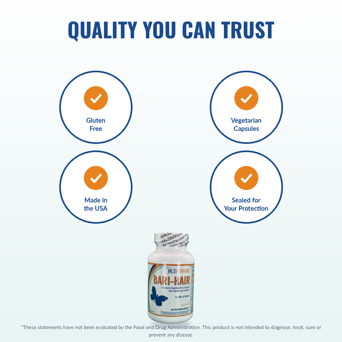 Bari-Hair for Bariatric & GLP-1 Hair Loss Support