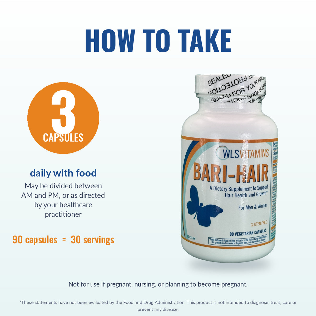 Bari-Hair for Bariatric & GLP-1 Hair Loss Support