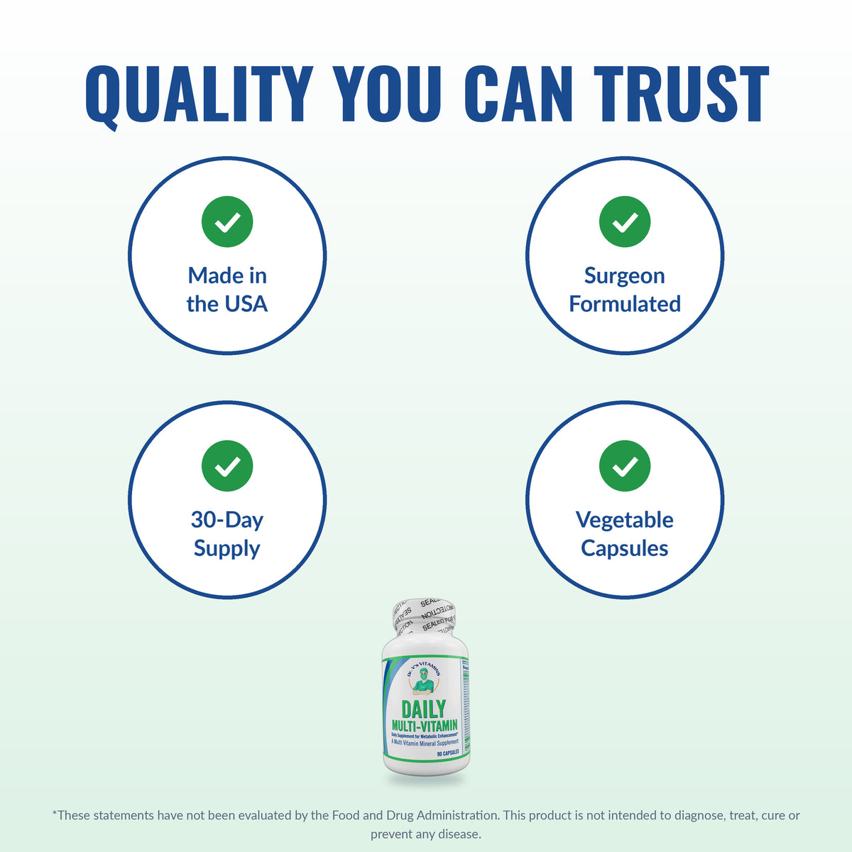 Bariatric Daily Multivitamin | Dr. V’s Vitamins