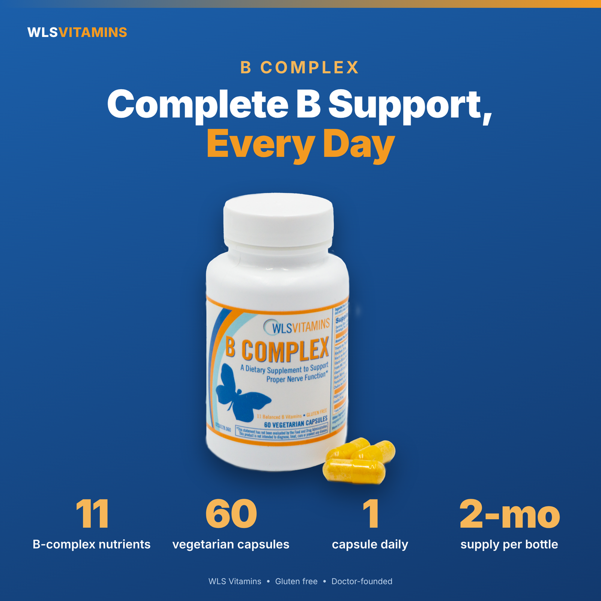 Vitamin B Complex with Thiamine for GLP-1 and Bariatric Support