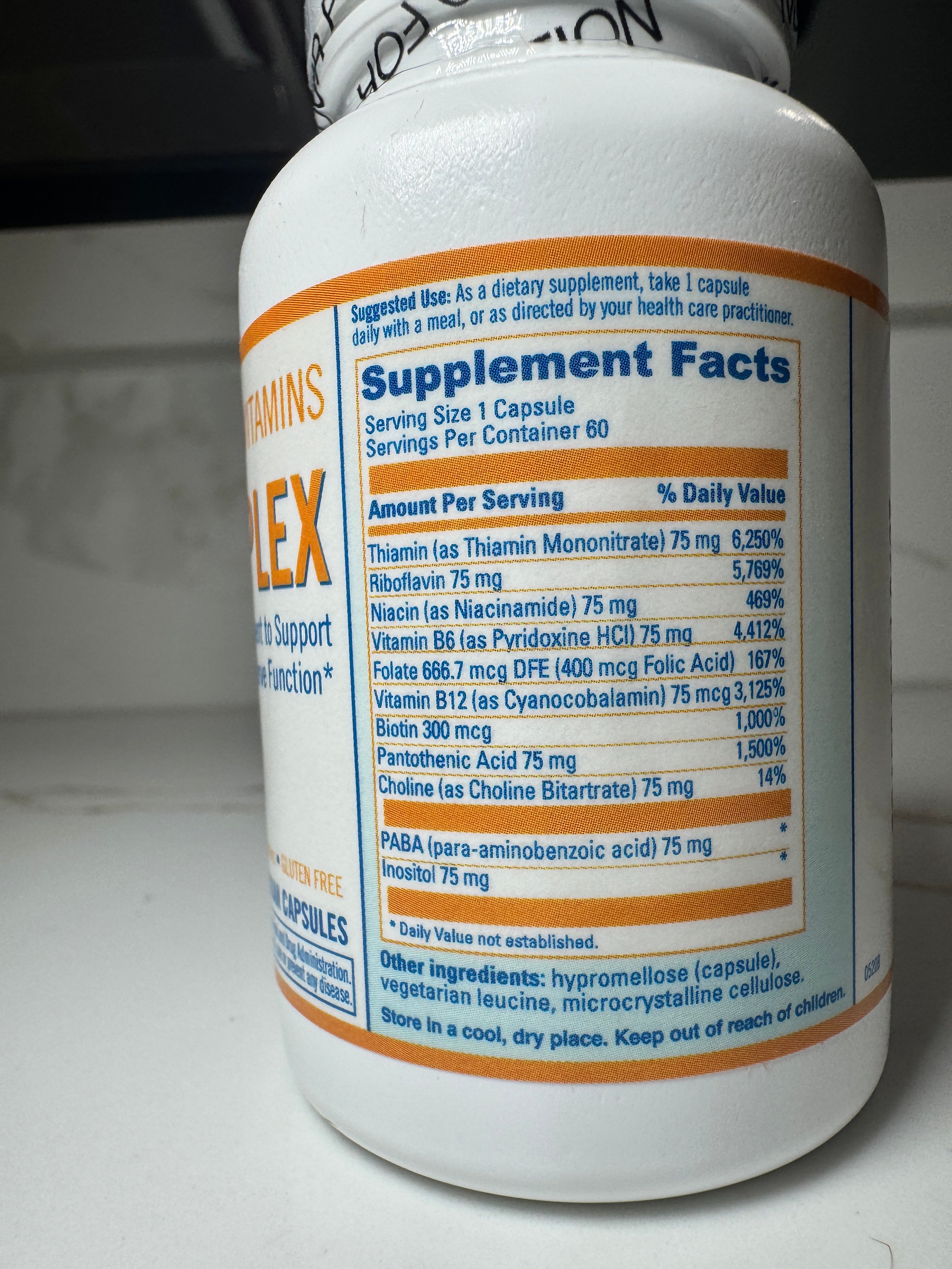 Vitamin B Complex with Thiamine for GLP-1 and Bariatric Support