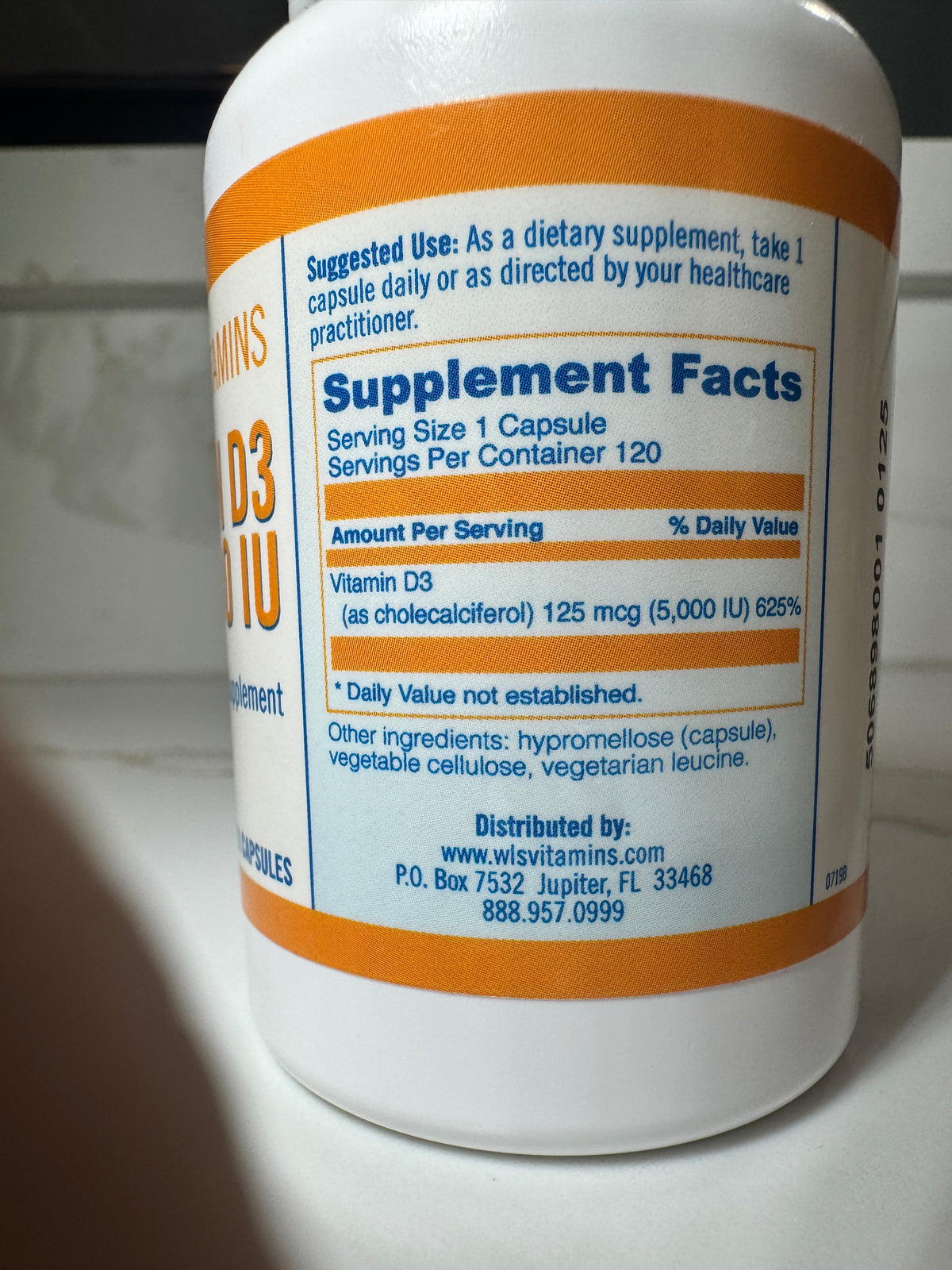 Vitamin D3 5,000 IU for GLP-1 and Bariatric Support| WLSVitamins